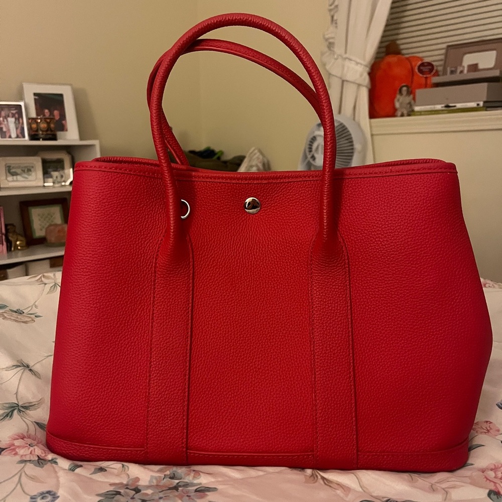 Red Garden Party Style Bag